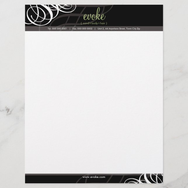 CORPORATE LETTERHEAD :: designer vogue 17 (Front)
