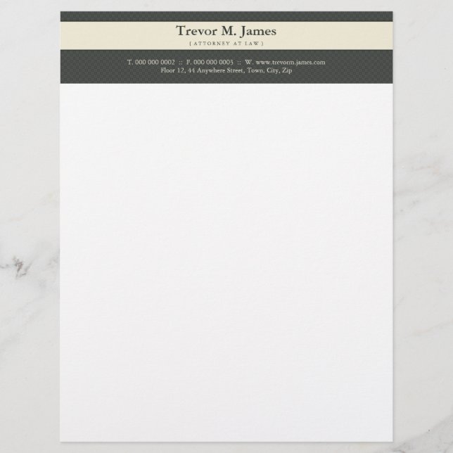 CORPORATE LETTERHEAD :: stately 8 Template (Front)
