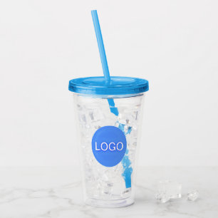 Corporate Logo   Custom Branded Acrylic Tumbler