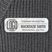 Corporate Logo Faux Marble Professional Employee