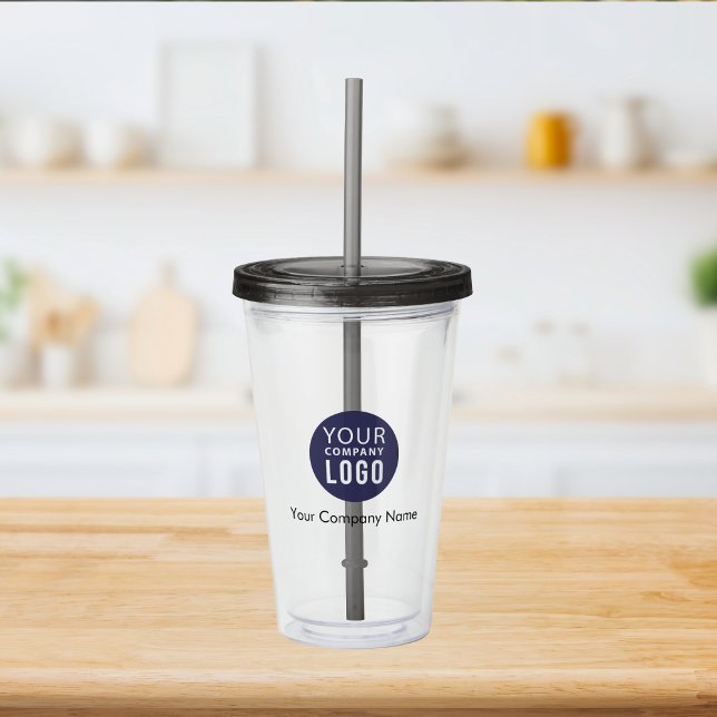 Corporate Logo Promotional Acrylic Tumbler (Creator Uploaded)
