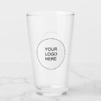 Corporate Logo Text Employee Promotional 16oz Beer