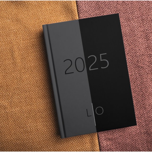 Corporate Minimalist Black Business Year Planner (Creator Uploaded)