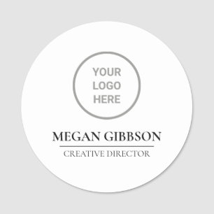 Corporate Name Badge Custom Logo Employee Tag
