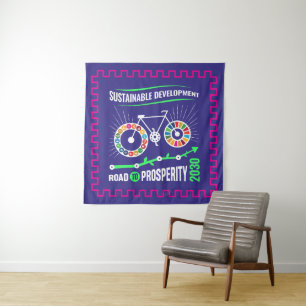 Corporate Office Gift Modern Workplace Decor Tapestry