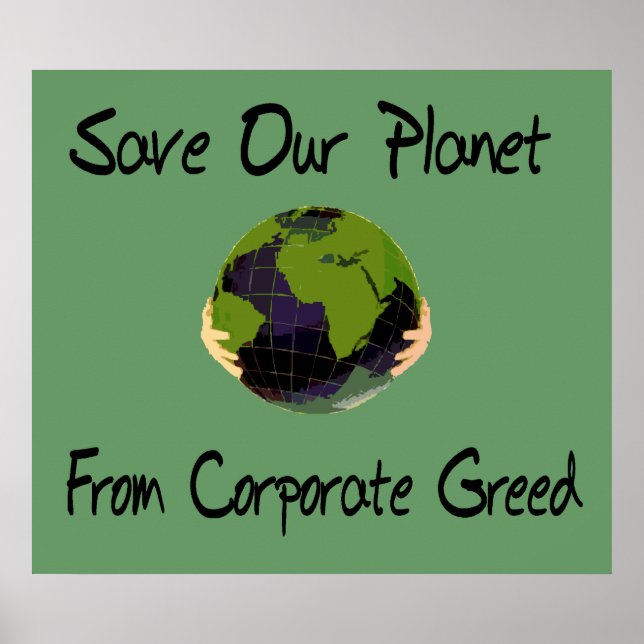 Corporate Planet Poster (Front)