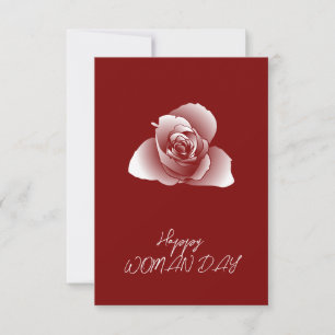 Corporate Qr Code Refined White Usual Shades Rose Card