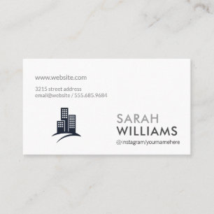 Corporate   Real Estate Agent Business Card