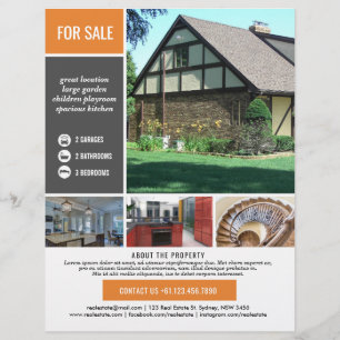 Corporate real estate flyer