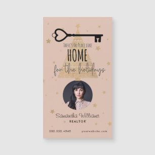 Corporate Real Estate Realtor Holiday Post Card