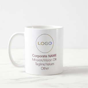 Corporate Round Logo Brande Promotional Wine Pink Coffee Mug