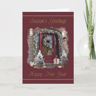 Corporate Season's Greetings & Happy New Year Card