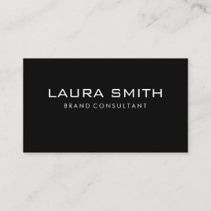 Corporate Simple Black / Grey Business Card