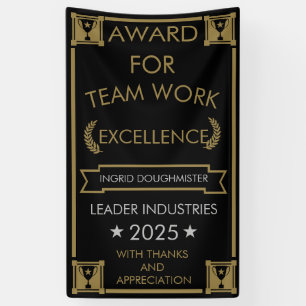 Corporate Staff Award Banner