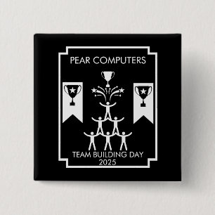 Corporate Staff Team Building Event 15 Cm Square Badge