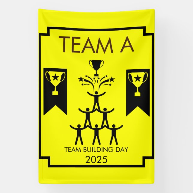 Corporate Staff Team Building Event Banner (Vertical)