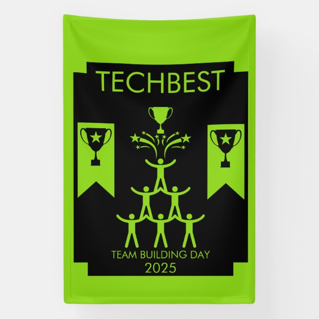 Corporate Staff Team Building Event Banner (Vertical)