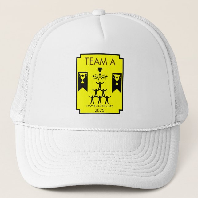 Corporate Staff Team Building Event Trucker Hat (Front)
