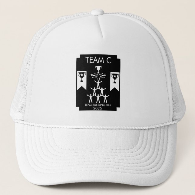 Corporate Staff Team Building Event Trucker Hat (Front)