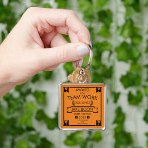 Corporate Staff Team Work Award Key Ring