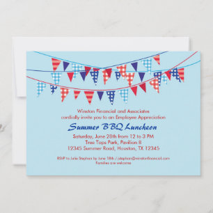 Corporate Summer BBQ Invitation
