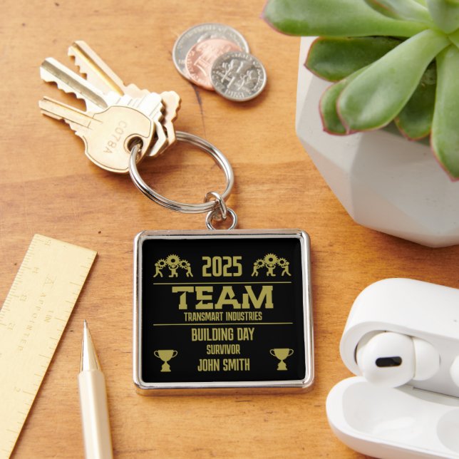 Corporate Team Building Day Key Ring (Desk)