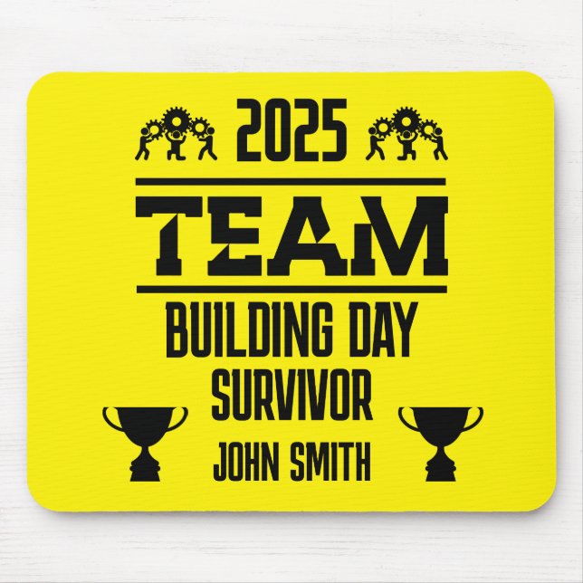 Corporate Team Building Day Mouse Pad (Front)