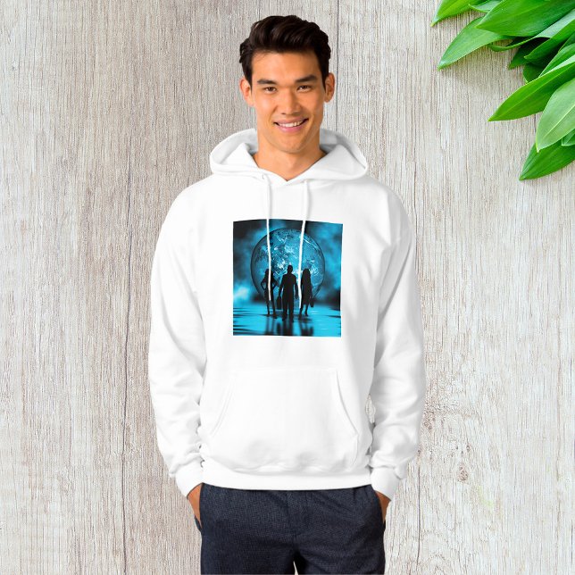 Corporate Team Silhouette Futuristic Business Hoodie (Creator Uploaded)