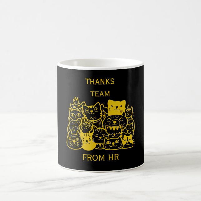 Corporate Team Thanks Coffee Mug (Center)