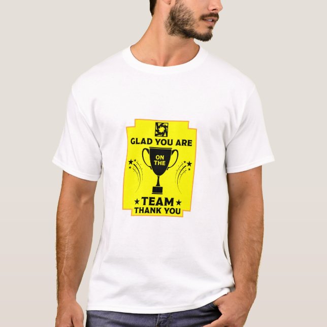 Corporate Team Thanks T-Shirt (Front)