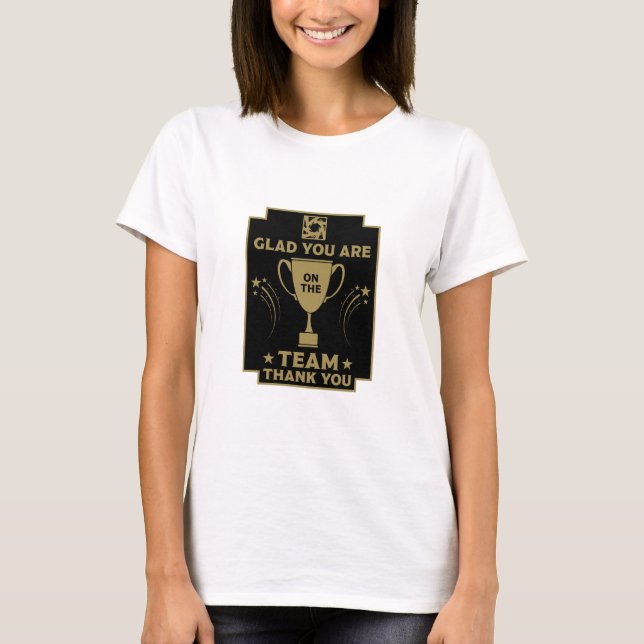 Corporate Team Thanks T-Shirt (Front)