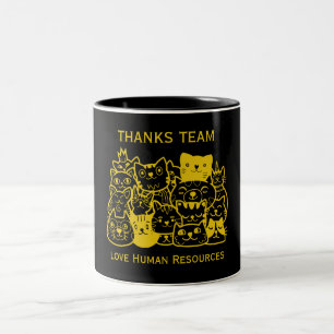 Corporate Team Thanks Two-Tone Coffee Mug