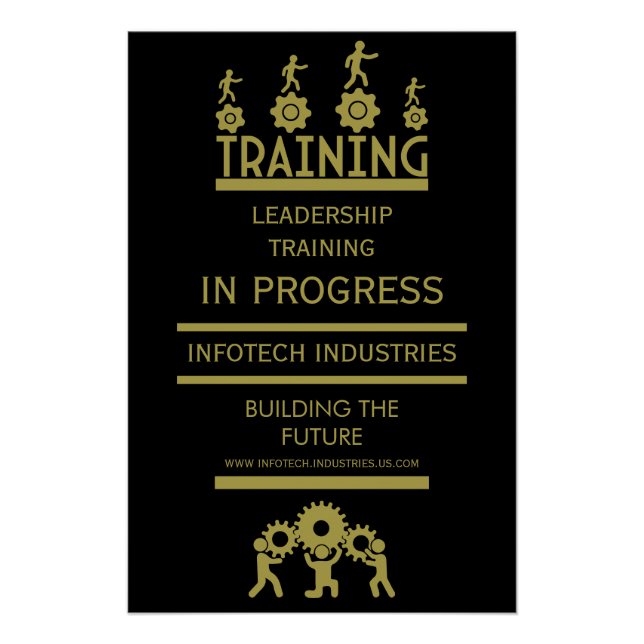Corporate Training Events Poster (Front)