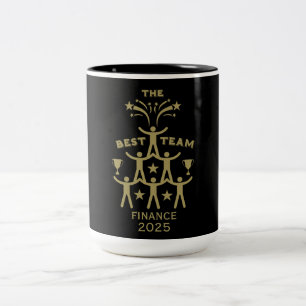 Corporate Work Team Gifts Two-Tone Coffee Mug