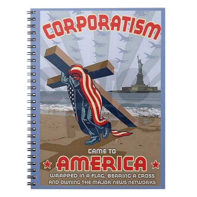 corporatism notebook (Front)