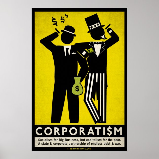 Corporatism Poster (Front)