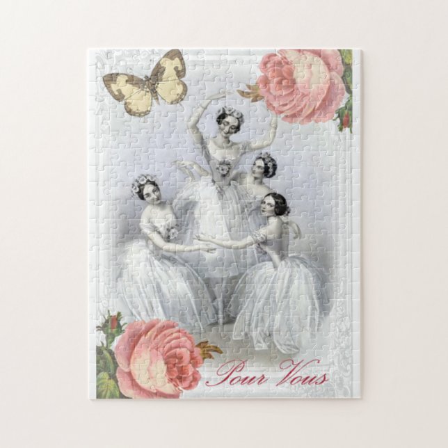 corps de ballet, ballerina, jigsaw puzzle (Vertical)