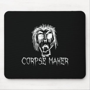 Corpse Maker Halloween Costume Word Design  Mouse Pad
