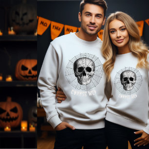 Corpse Web Halloween Spooky Horror Sweatshirt