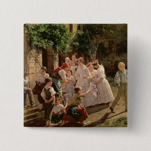 Corpus Christi 15 Cm Square Badge