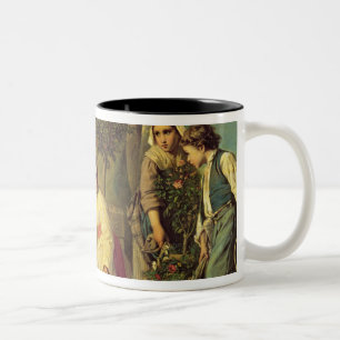 Corpus Christi, 1855 Two-Tone Coffee Mug