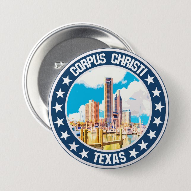 Corpus Christi                                     7.5 Cm Round Badge (Front & Back)
