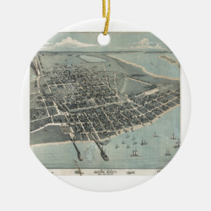 corpus christi ceramic tree decoration