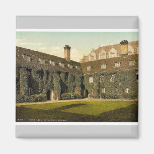 Corpus Christi College, Cambridge, England vintage Magnet
