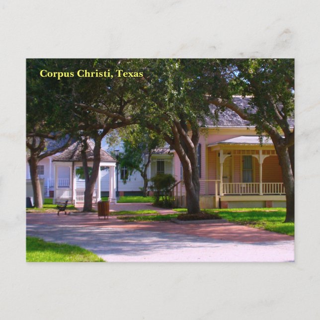 Corpus Christi Heritage Park Postcard (Front)