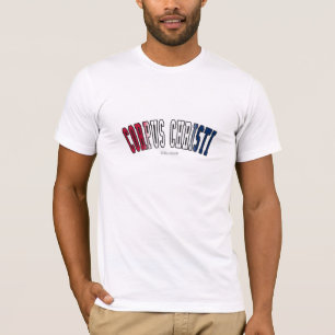 Corpus Christi in Texas state flag colours T-Shirt