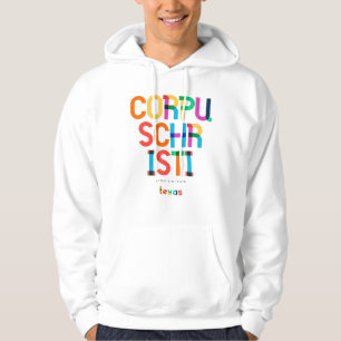 Corpus Christi Texas Mid Century, Pop Art, Hoodie