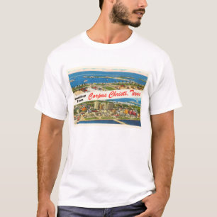 Corpus Christi Texas TX Vintage Travel Souvenir T-Shirt