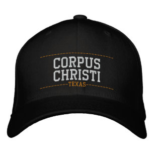 Corpus Christi Texas USA Embroidered Hats