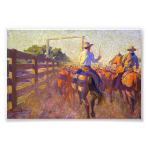 Corral Dust by Maynard Dixon Photo Print